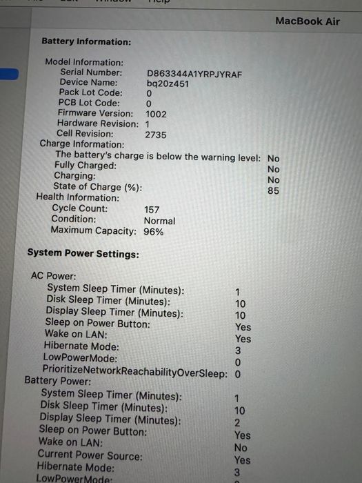 Macbook Air M1 2020 - 8GB 256GB - impecabil fara conturi !