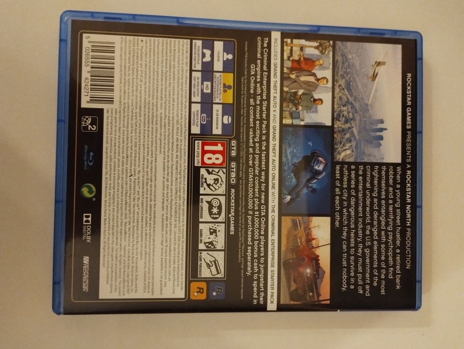 CD GTA 5 Premium  edition ps 4