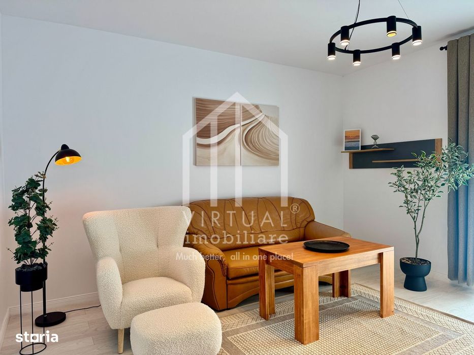 Apartament cu 2 camere, 55mp utili, 2 terase, lift, prima inchiriere