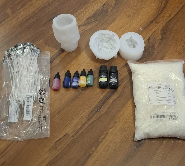 Kit fabricare lumanari parfumate