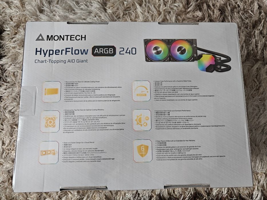 Водяное охлаждение Montech HyperFlow ARGB 240