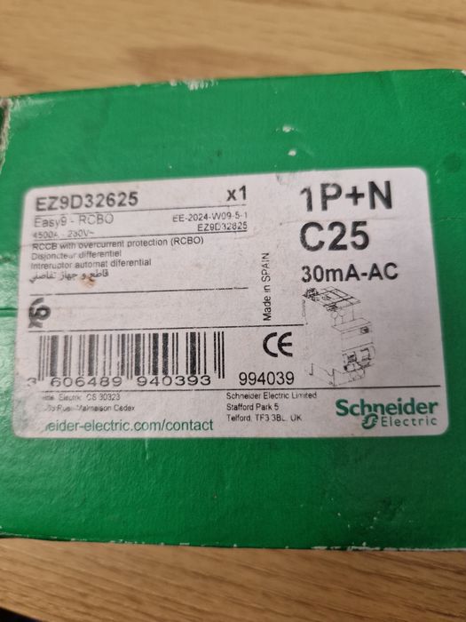 Siguranță electrica Schneider Easy 9