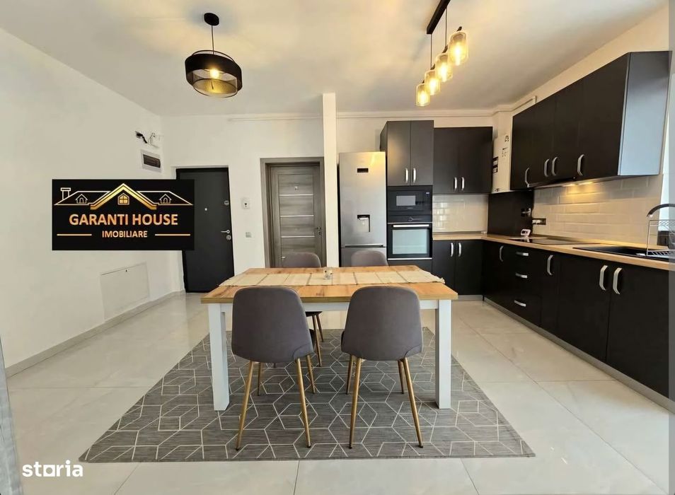 Bloc nou, apartament cu 3 camere, mobilat si utilat, parcare, 400€