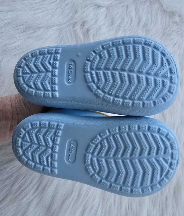 Детски боси гумени ботуши №22 - НОВИ