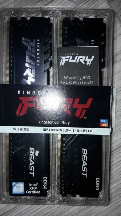 Оперативная память, комплект 16гб