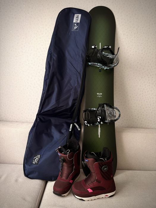 BURTON Сноуборд/Боты/Крепы
