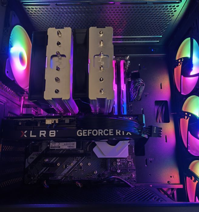 Rtx4060ti/Ryzen7 5800x/X570 Asus/16gb ddr4 3200mhz Gskill/700w blok