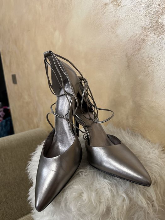 Pantofi stiletto Kate Grey marimea 39