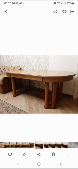 Стол деревянный