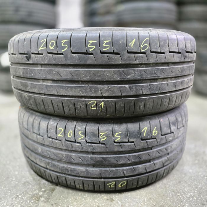 2x 205/55/16 VARA CONTINENTAL 2020 Stare excelenta