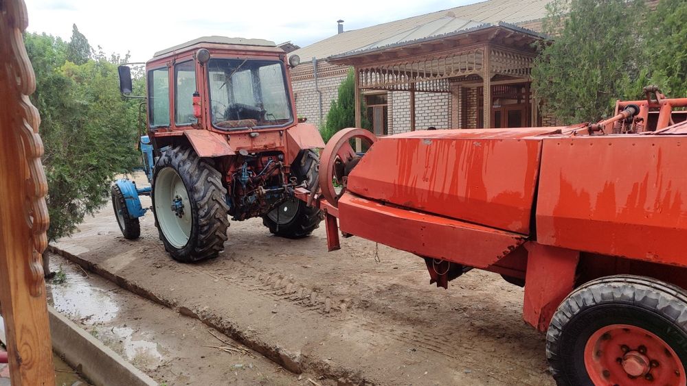 MTZ 80 sotiladi press podborchik bilan