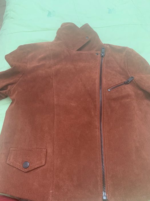 Куртка замшевая, размер S