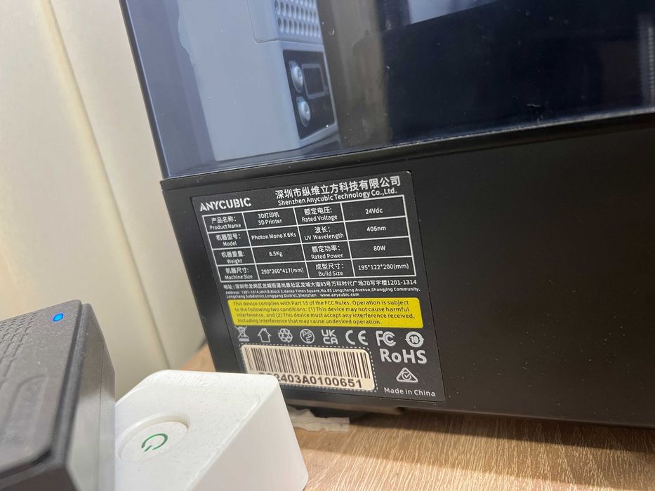 3D LCD printer ANYCUBIC X 6Ks 3Д принтер