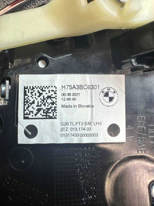 Stop haion dreapta BMW SERIA 3 G20