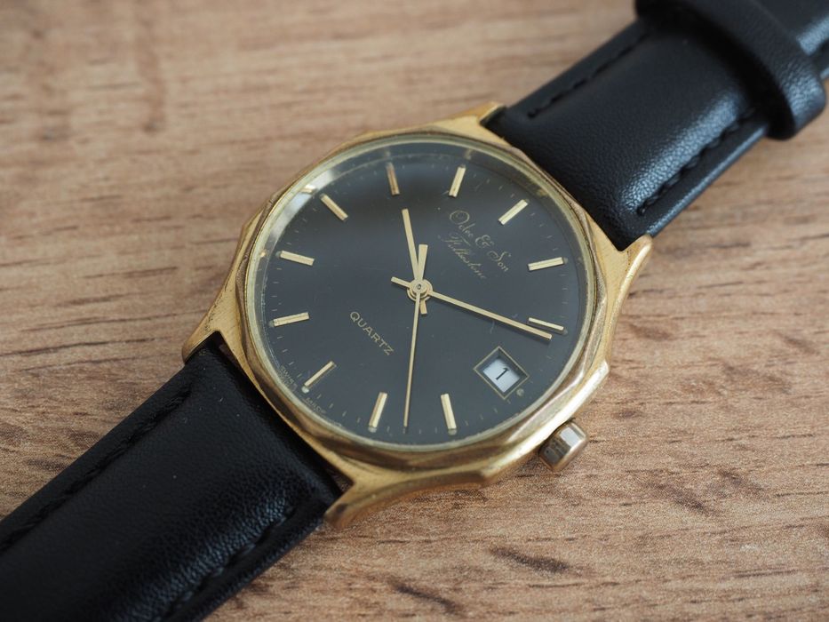 Ceas elvețian cu quartz din anii ’80 – Oclee & Son, retro