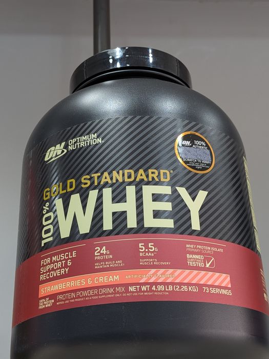 Optimum Nutrition Gold Standard 100% Whey 2.2–2.3 кг | 7 вкусов в нали