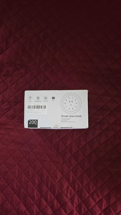 Yală inteligentă Smart Door Knob cu amprentă – nouă