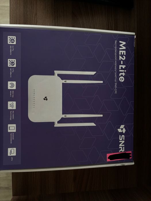 Продается роутер SNR-CPE-ME2-Lite