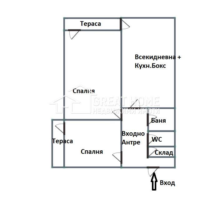 Продава се Тристаен апартамент в Търговище, Боровец - 95 кв.м за 618 €/кв.м - Снимка #5