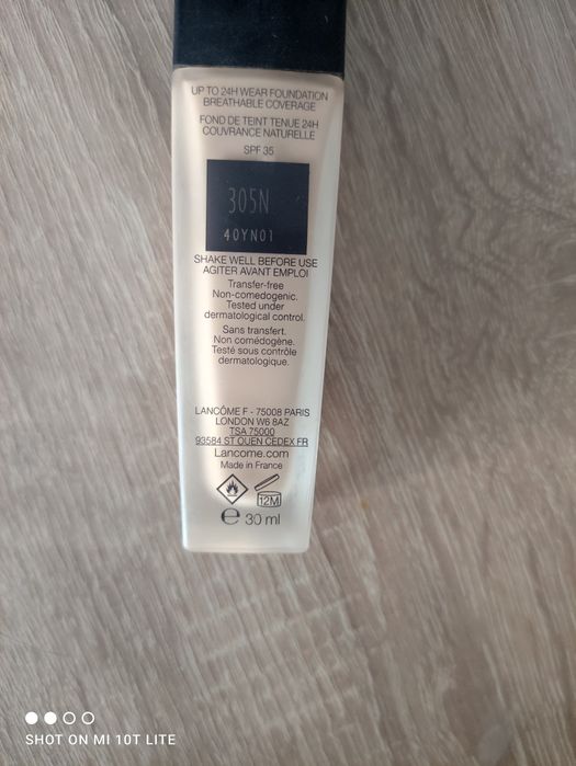 Lancome idole фон дьо тен