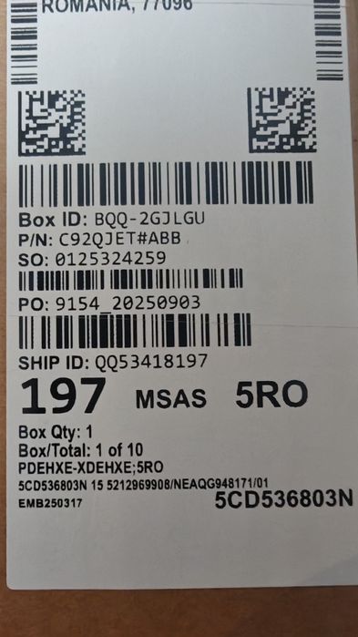 Sigilat, laptop    HP ProBook 4 G1i C92QJET , Business 14"