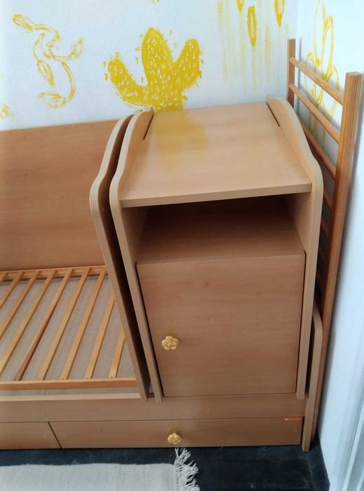 Легло 3 в 1 (от бебе до дете 1.5м)