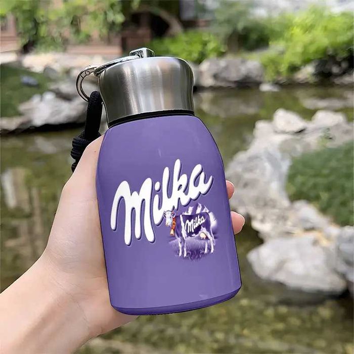 Cana Milka din otel inoxidabil