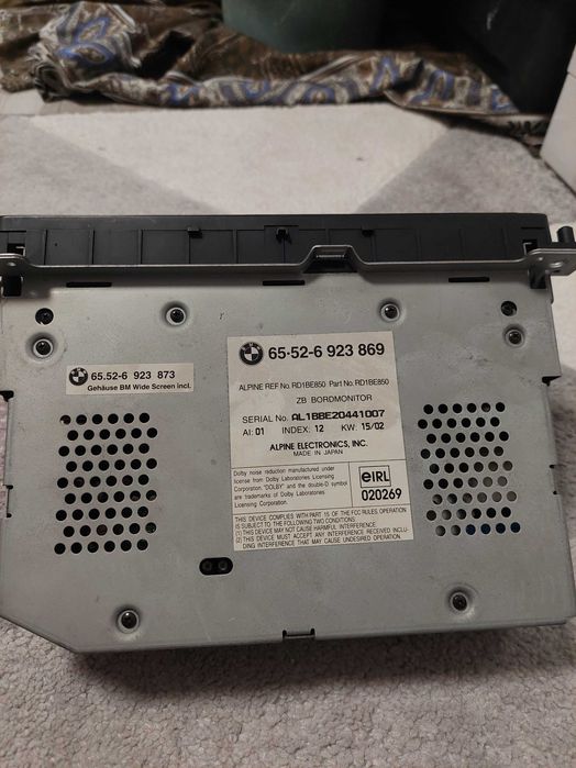 Радио модул и навигация за bmw E46/Е39/Х5