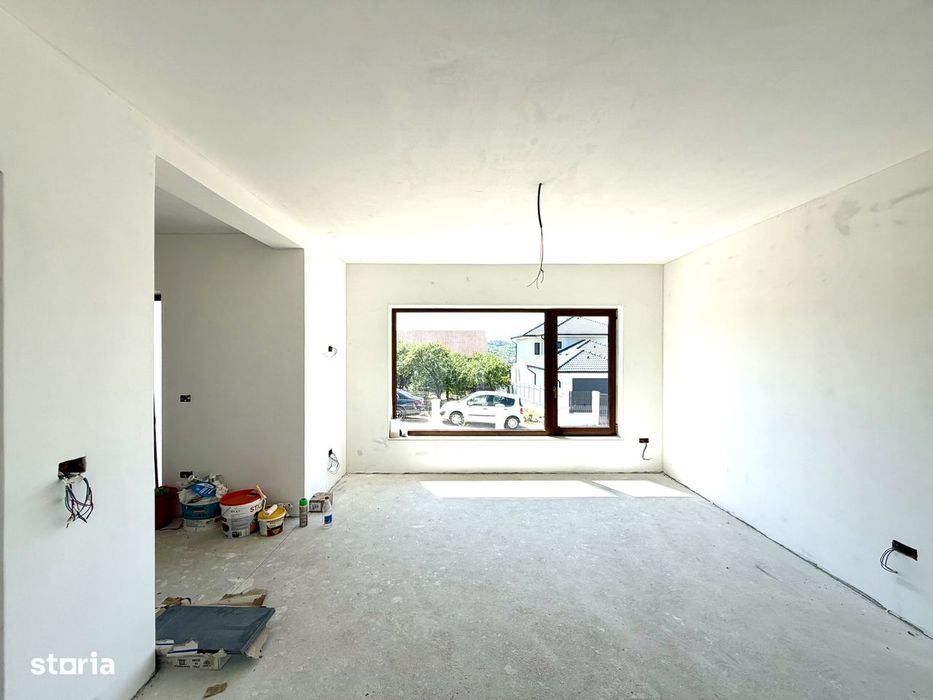 Casă modernă P+E 115 mp utili, 640 mp teren cartier Sărmaș