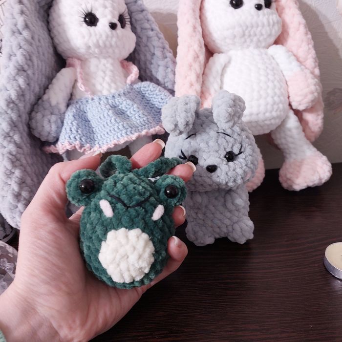 Игрушки вязаные той-бастар