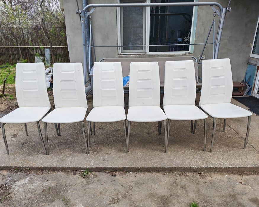 Set scaune piele ecologica