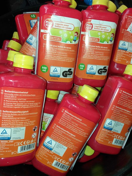 Masina baloane sapun priza 220V si 12V bricheta auto cu lichid proba