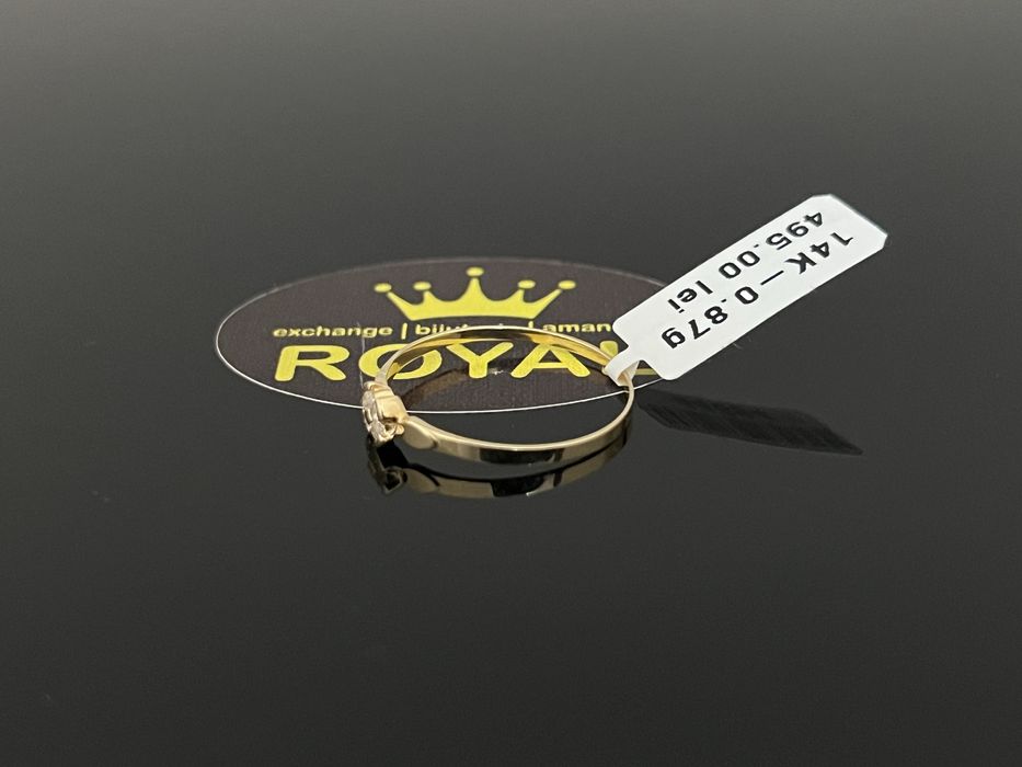 Bijuteria Royal CB : Inel dama aur nou 14k 0,87gr