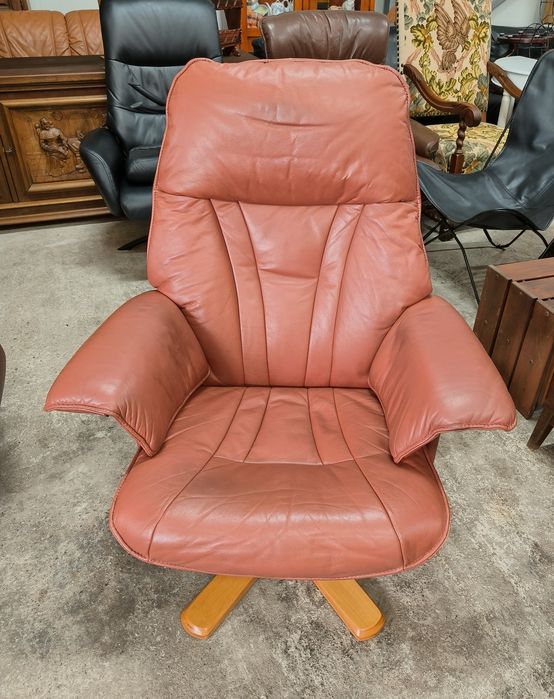Relax кресло от естествена кожа