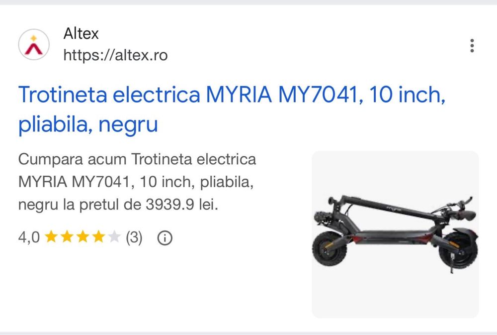 Trotineta Myria MY7041 Road Traveller X
