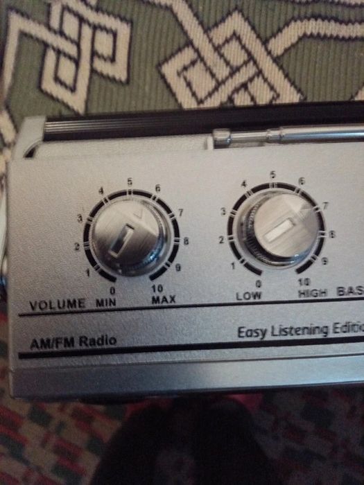 Casetofon si radio FM/AM,bluetooth,stereo USB TF AUX,jack 3.5 mm,nou