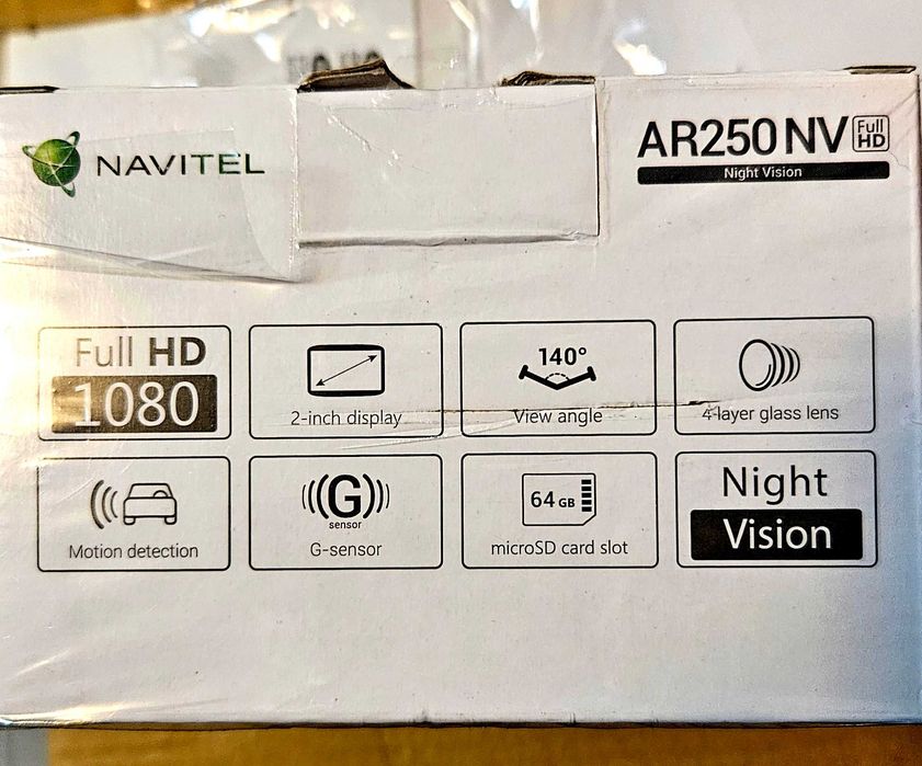 Camera Auto Navitel AR250 Night Vision, Full HD, ecran 2.0" 1920х1080