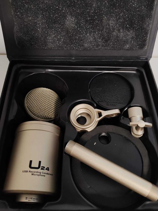 Microfon iCON U24- NOU-studio- conexiune USB