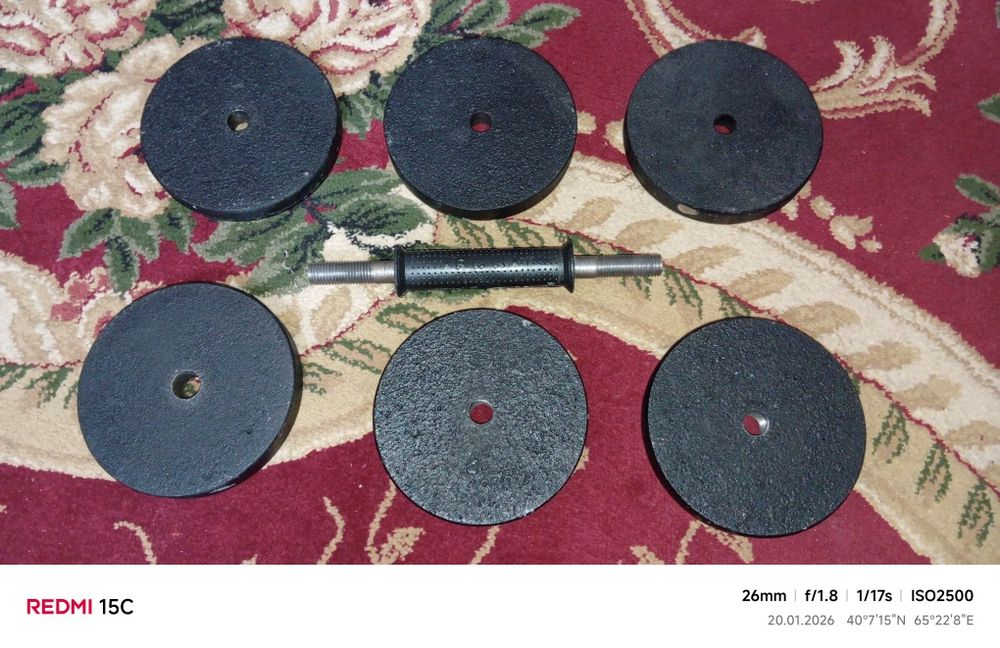 Продам гантел 13 килограмм разборные в хорошем состоянии