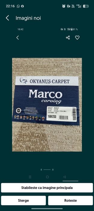 Covor 300 cm pe 200 premium