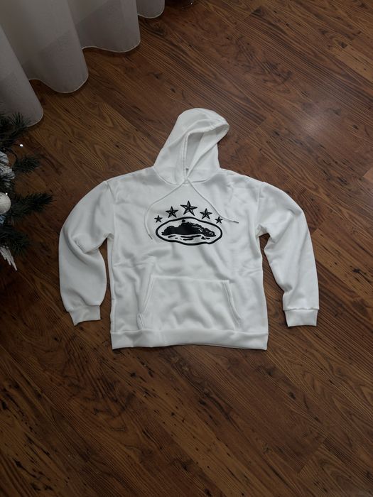 Hanorac Corteiz Alb Nou