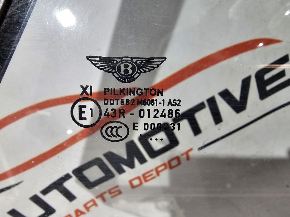 Geam stanga spate Bentley Continental GT dupa 2018 cod 43R-012486