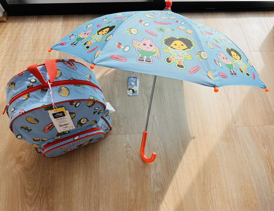 Set Rucsac/Umbrela Moon & Me Pentru Copii