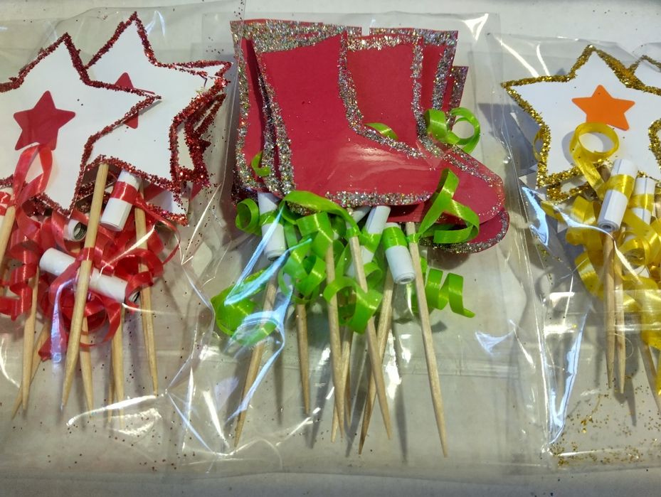 Коледни и новогодишни късмети за баници и питки