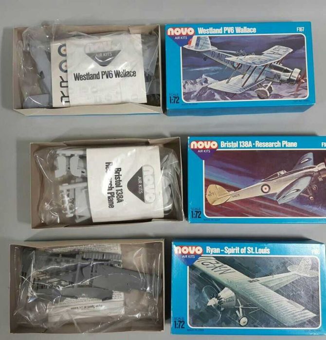 Сборная модель самолета БОИНГ-707 (NOVO, СССР, 1:144)