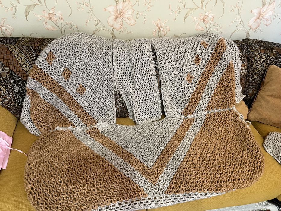 Чехлы вязанные на машину