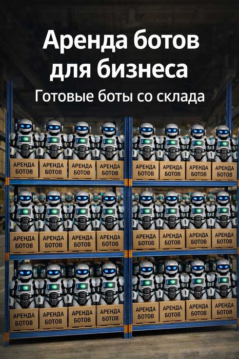 Telegram-боты и автоматические сервисы в аренду Подключение за 1–2 дня