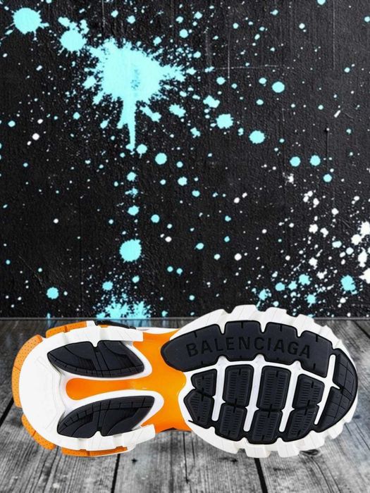 Balenciaga Track Sneakers I Orange & White & Grey I Fullbox I 36-44