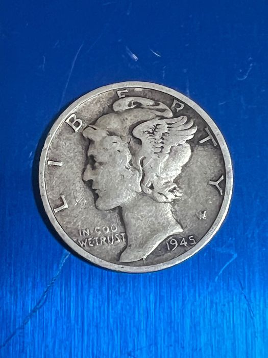 Mercury dime S серебро