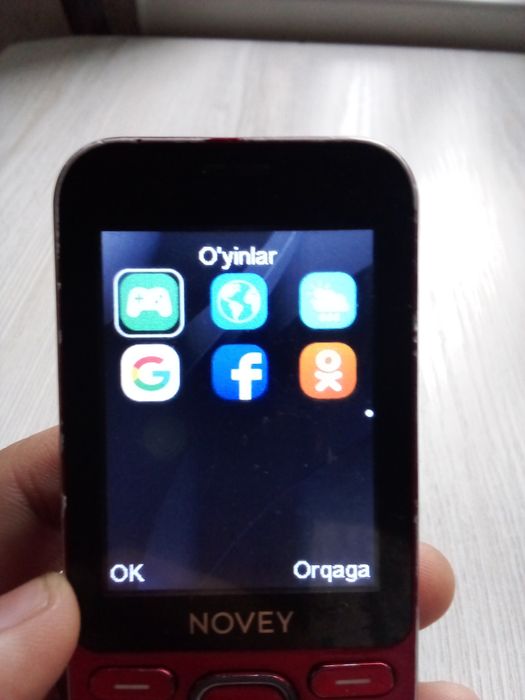 Novey Telefon+zaryadnik birga beriladi